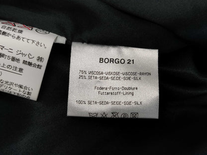 GIORGIO ARMANI Velour Jacket with Hanger, Size 38