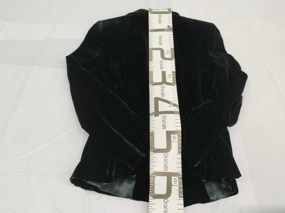 GIORGIO ARMANI Velour Jacket with Hanger, Size 38