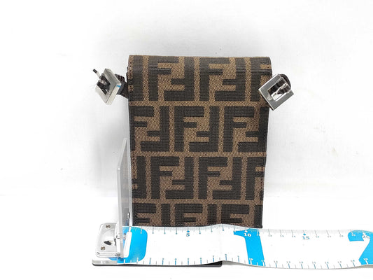FENDI Zucca Mamma Bucket Shoulder Bag
