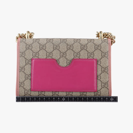 GUCCI Padlock Multicolor PVC Coated Canvas Shoulder Bag 409487I019250493