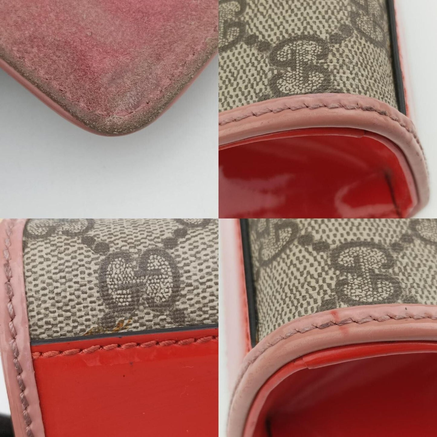 GUCCI Padlock Multicolor PVC Coated Canvas Shoulder Bag 409487I019250493