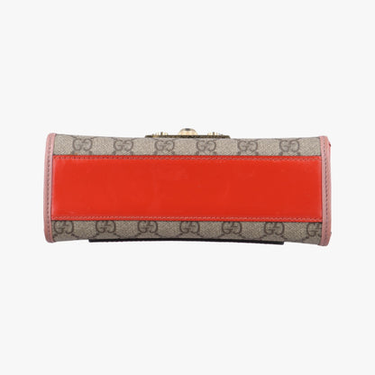GUCCI Padlock Multicolor PVC Coated Canvas Shoulder Bag 409487I019250493