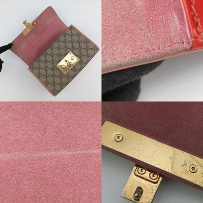 GUCCI Padlock Multicolor PVC Coated Canvas Shoulder Bag 409487I019250493