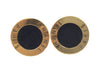 CHANEL Vintage Classic Big Circle Earrings 2 9 Earrings