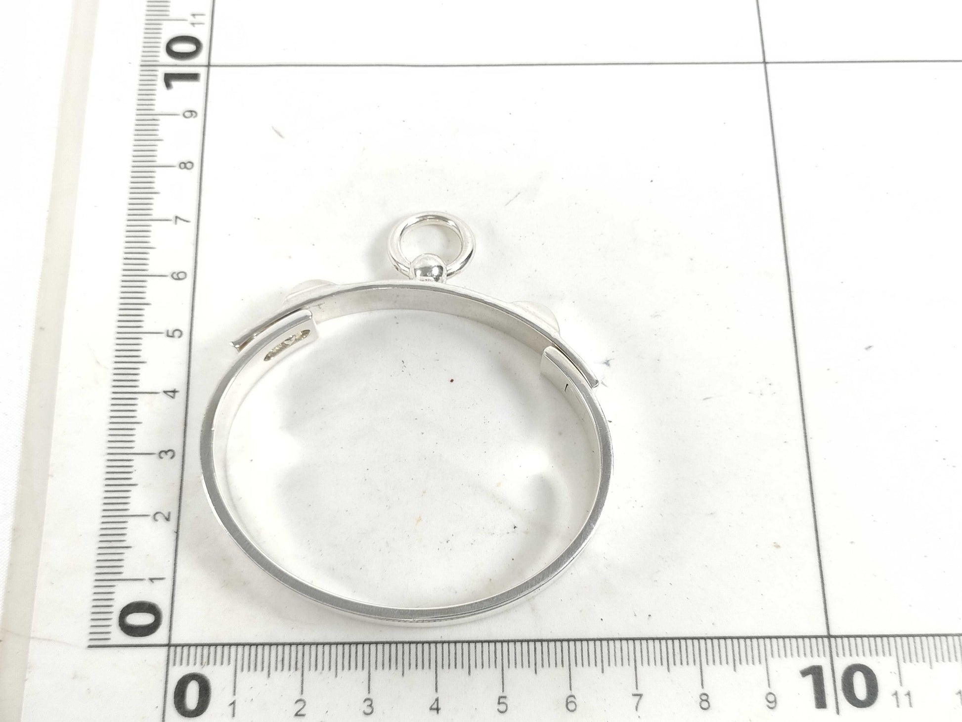 HERMES Corrido Chien Bangle Bracelet/Bangle