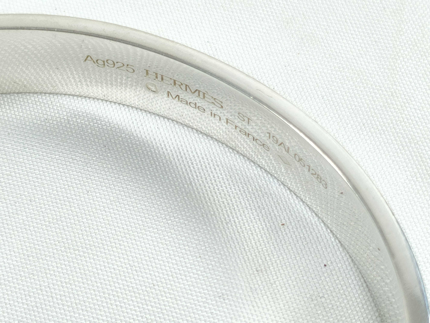 HERMES Corrido Chien Bangle Bracelet/Bangle