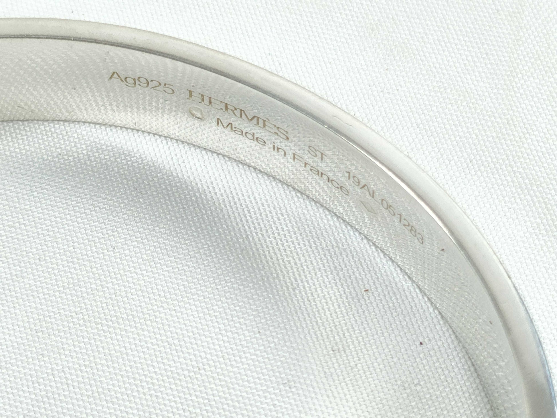 HERMES Corrido Chien Bangle Bracelet/Bangle