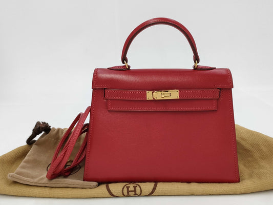 HERMES Kelly Pochette Handbag Hermes Kelly Bag