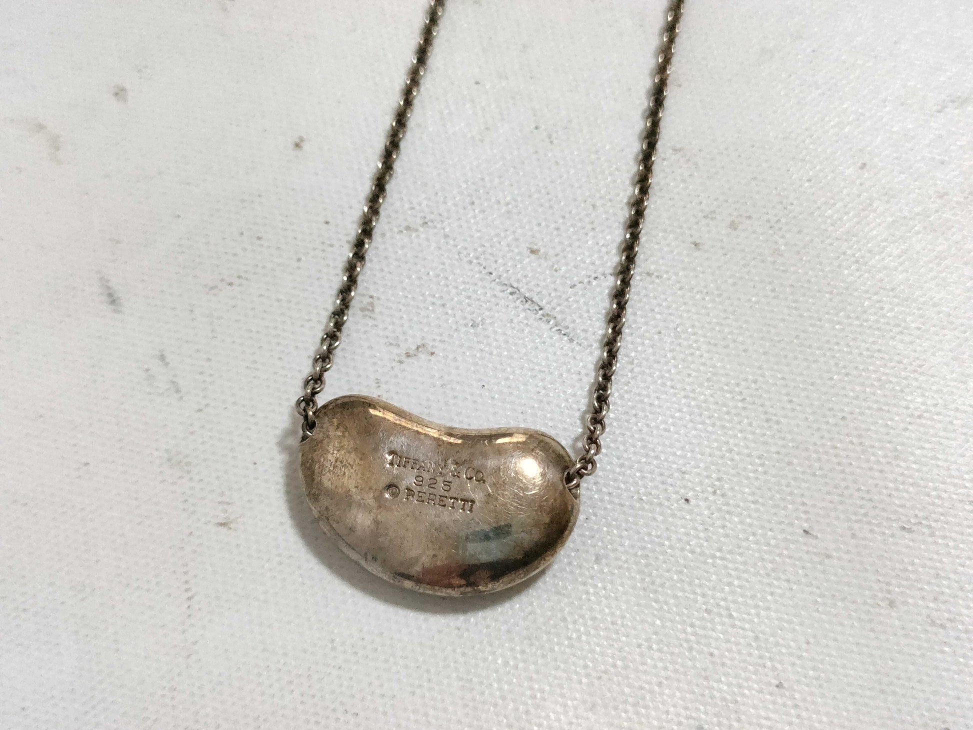 Tiffany & Co. Bean Tiffany Necklace Beans 925 Necklace