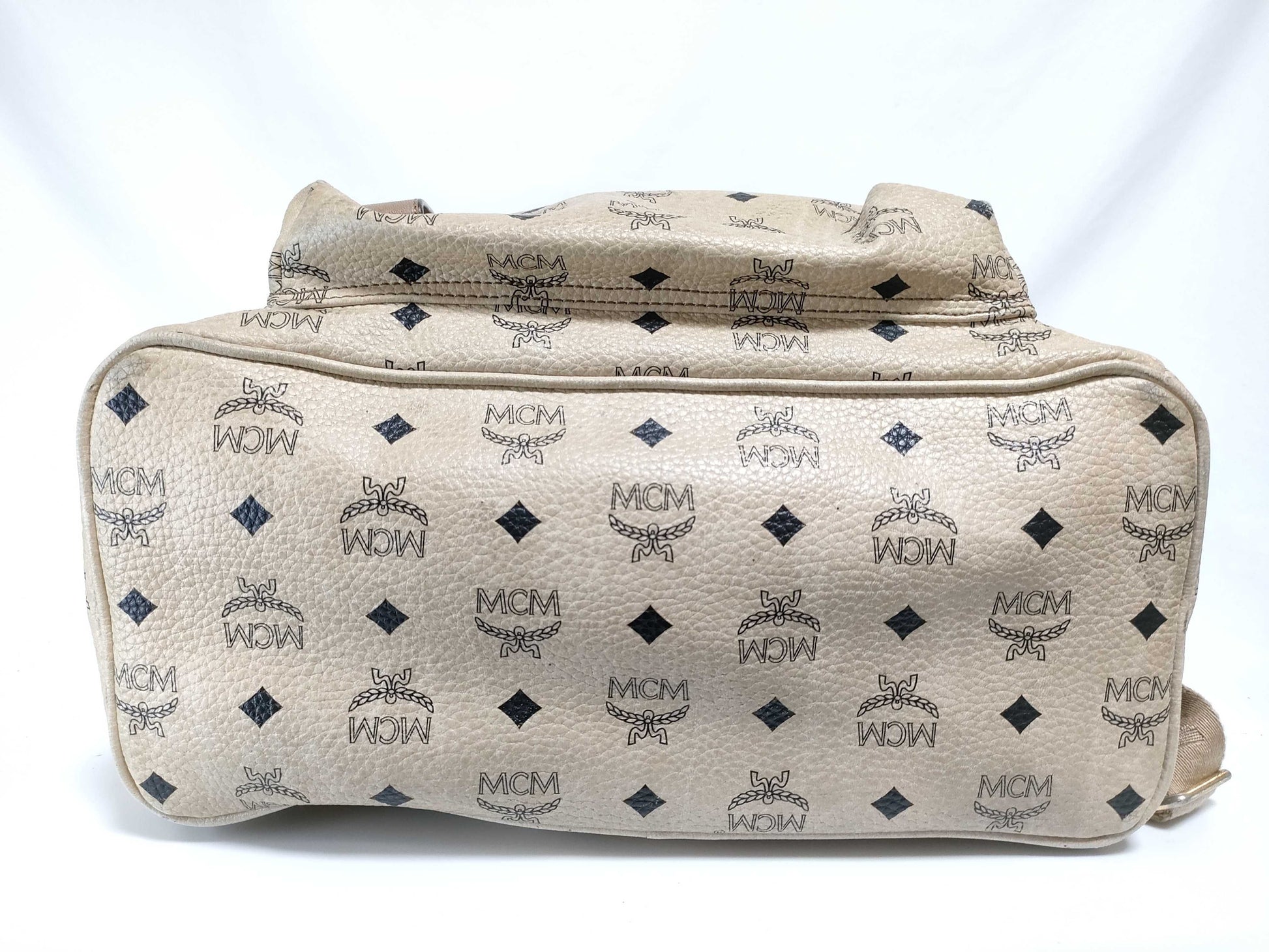 MCM MCM Backpack Logogram Studs Backpack