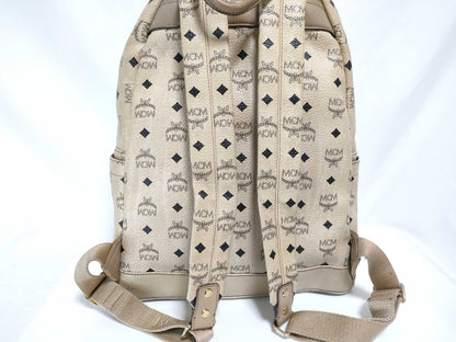 MCM MCM Backpack Logogram Studs Backpack