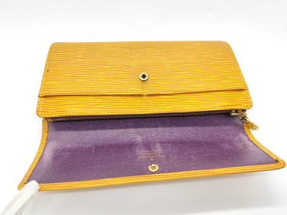 LOUIS VUITTON M63579 Epi Louis Vuitton Epi Long Wallet CA1926 Wallet