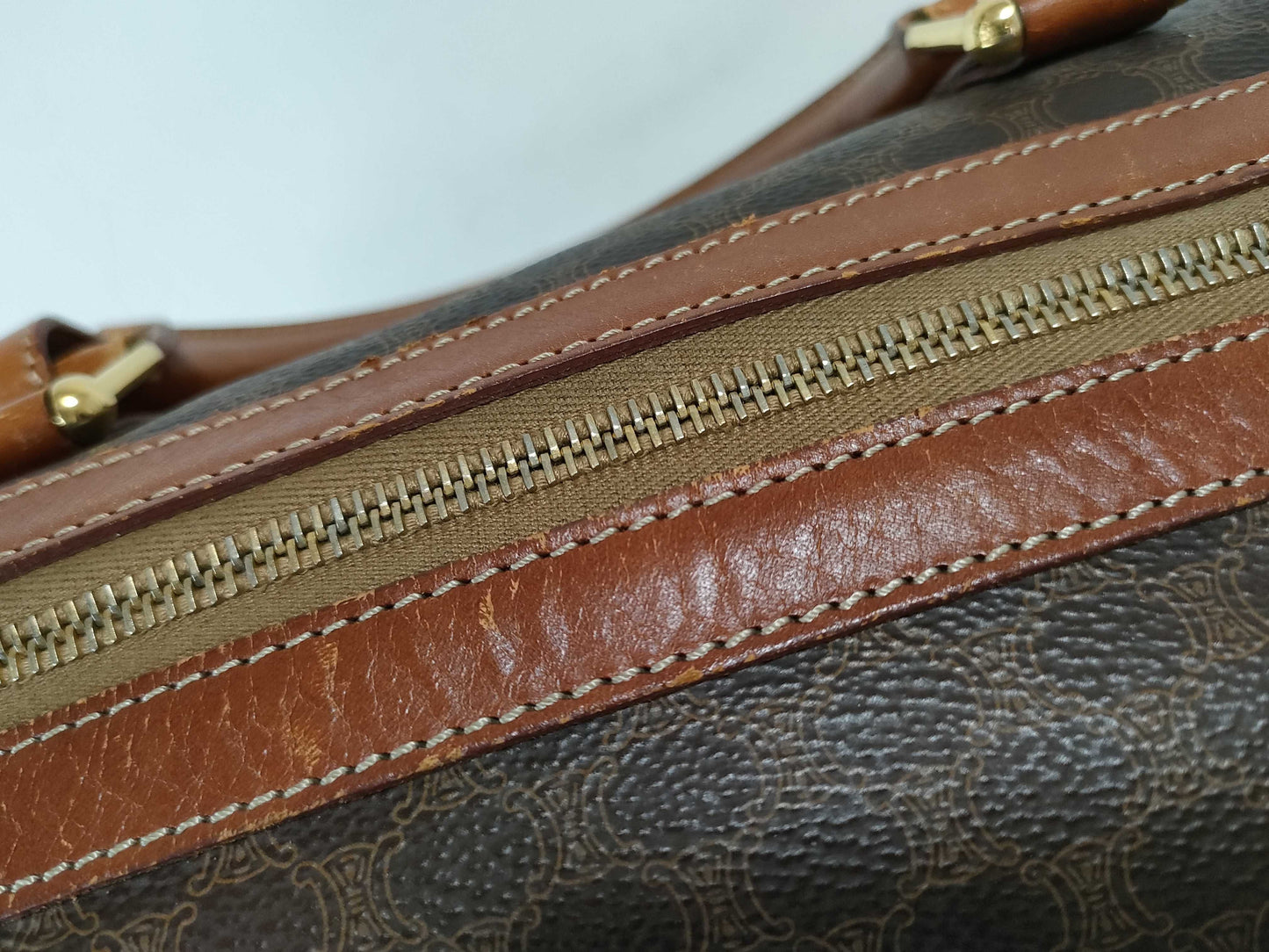 CELINE Macadam Mini Boston Bag