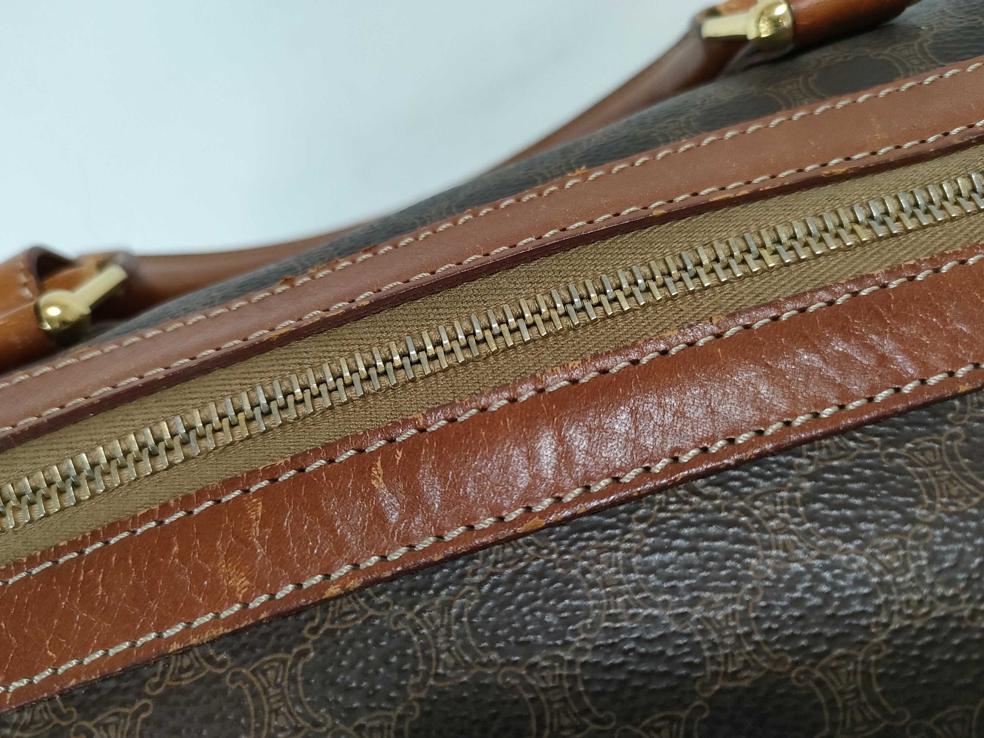 CELINE Macadam Mini Boston Bag
