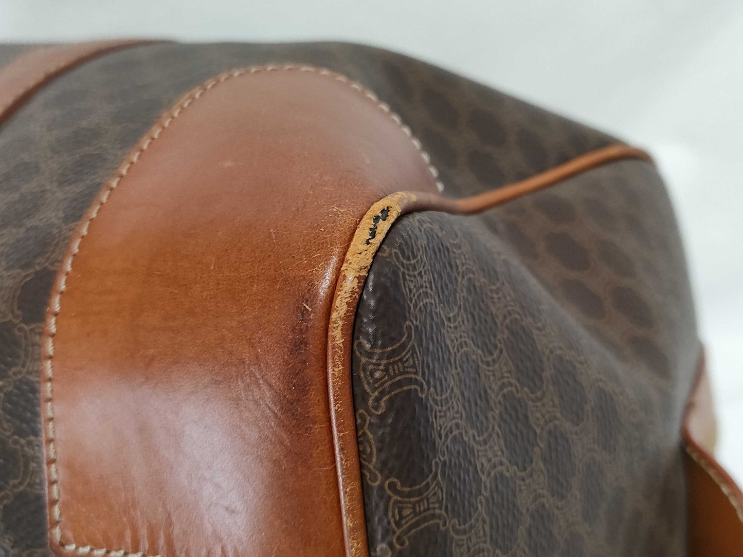 CELINE Macadam Mini Boston Bag