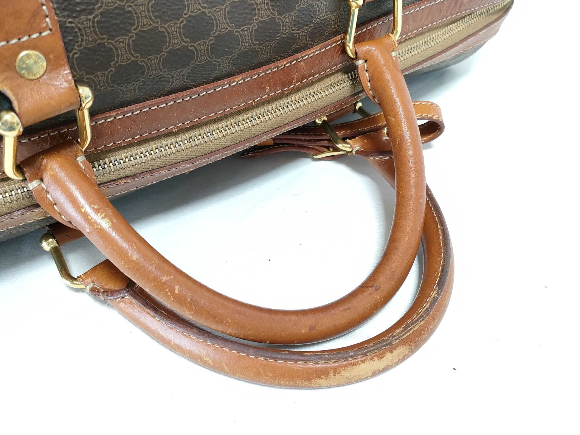 CELINE Macadam Mini Boston Bag