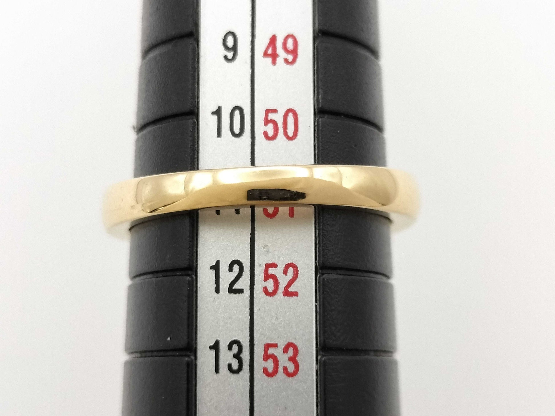 Van Cleef & Arpels Vintage Alhambra Diamond #51 Yellow Gold Au750 6.0g Ring 