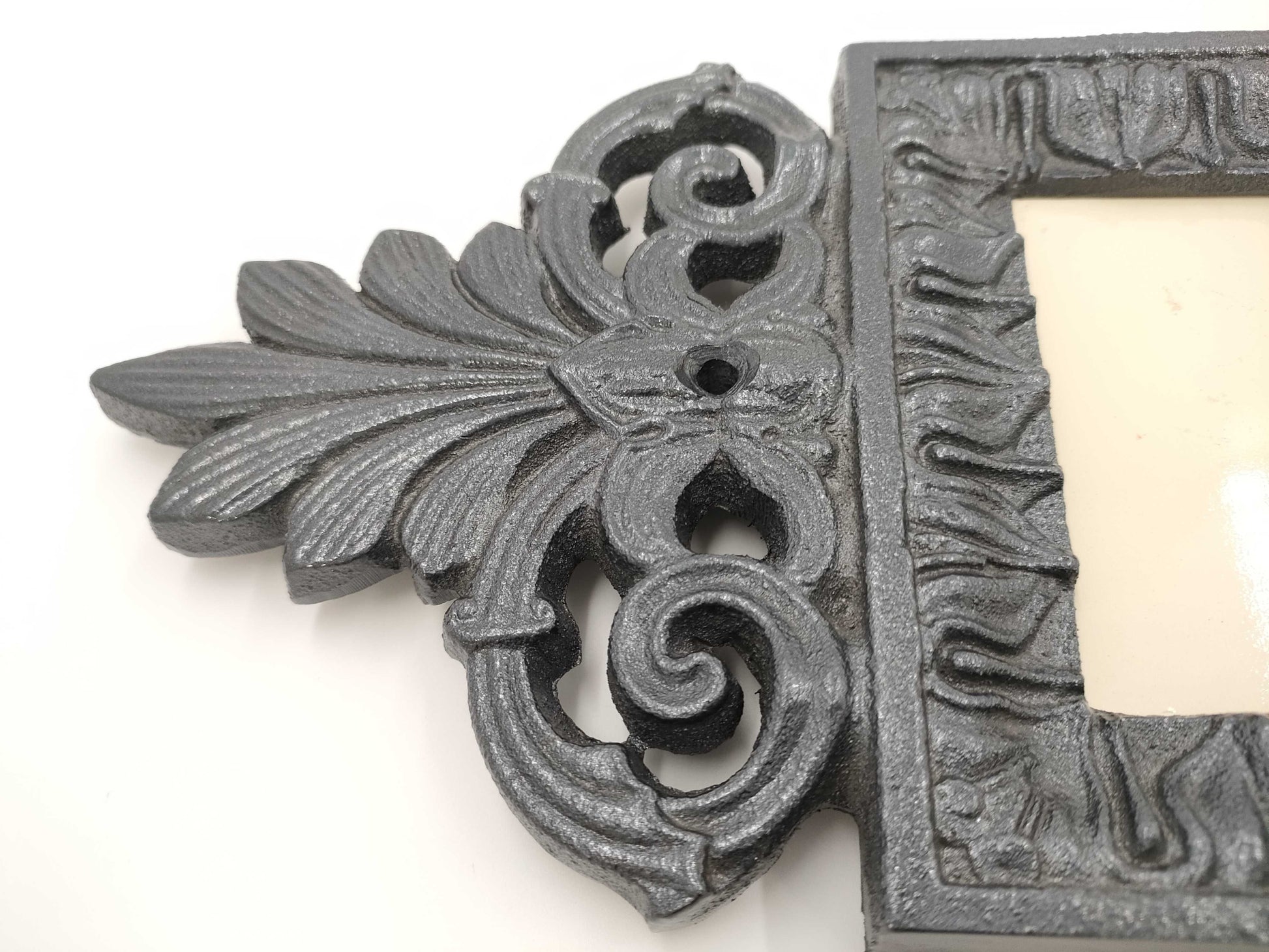 HERMES HERMES VIP Special Order Plate Nameplate Sign Metal Silver Other Ceramic