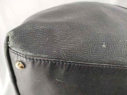 SAINT LAURENT Drawstring Leather Handbag