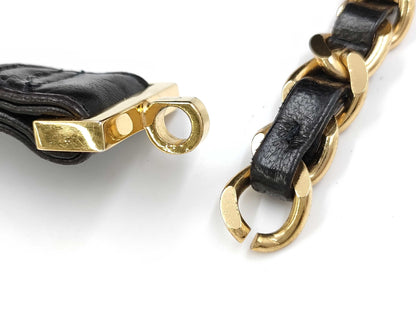 CHANEL Matelasse Lamb Black Backpack with Coco Mark