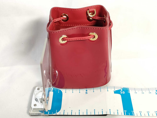 PRADA Patent Red 1NR016 Shoulder Bag