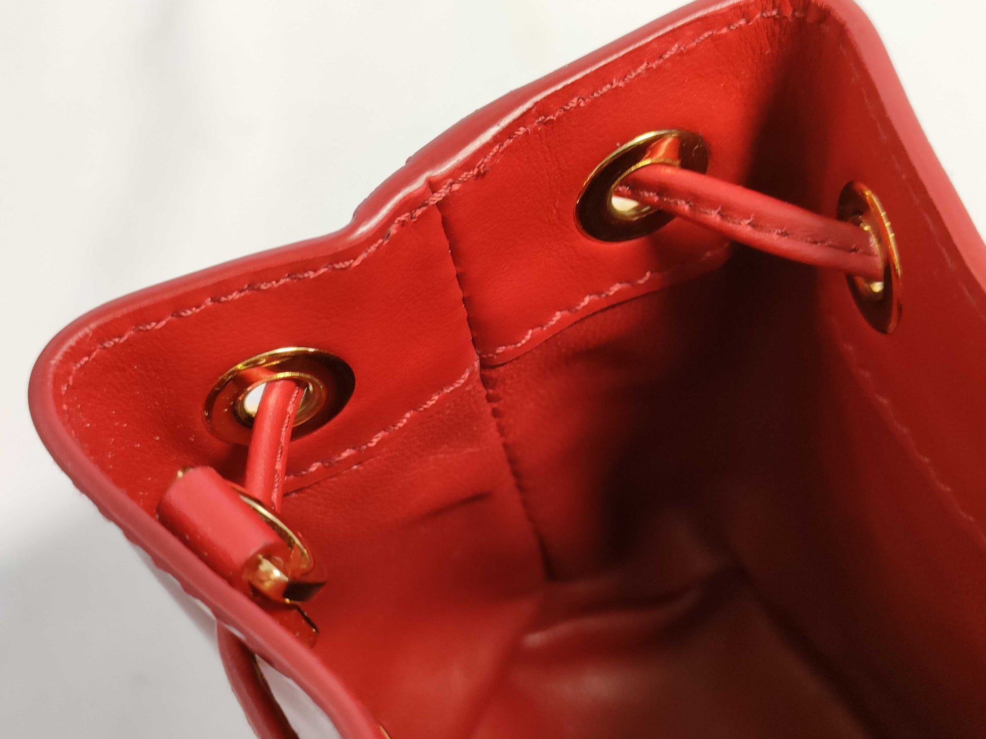 PRADA Patent Red 1NR016 Shoulder Bag
