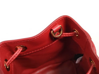 PRADA Patent Red 1NR016 Shoulder Bag