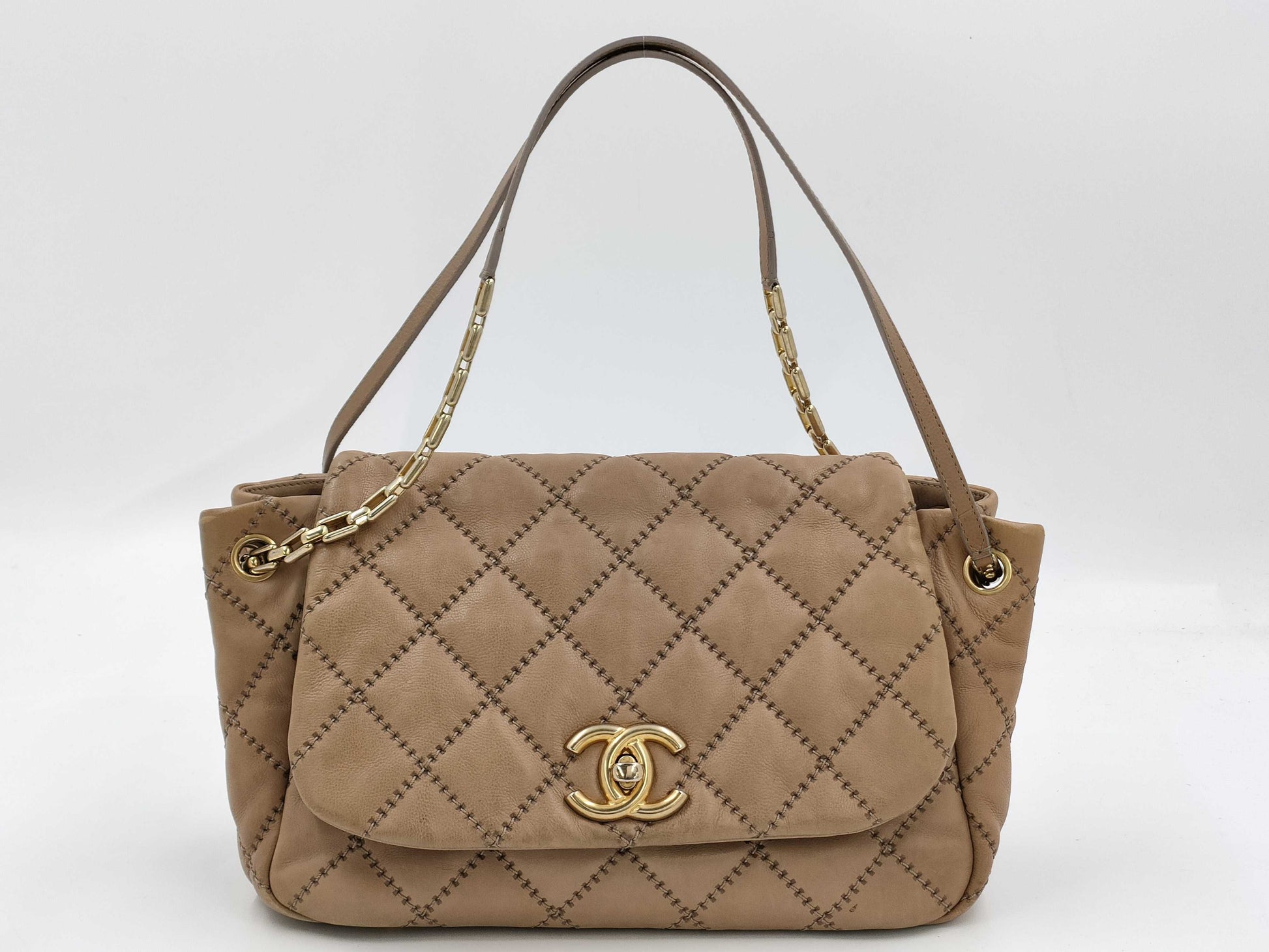 CHANEL Chain Shoulder Bag Coco Mark Shoulder Bag