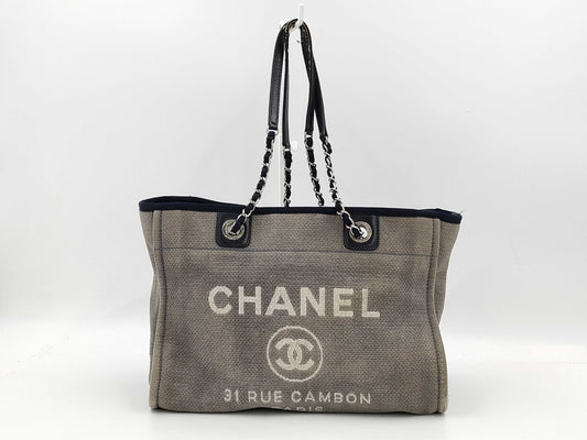 CHANEL Deauville Tote Bag Tote Bag