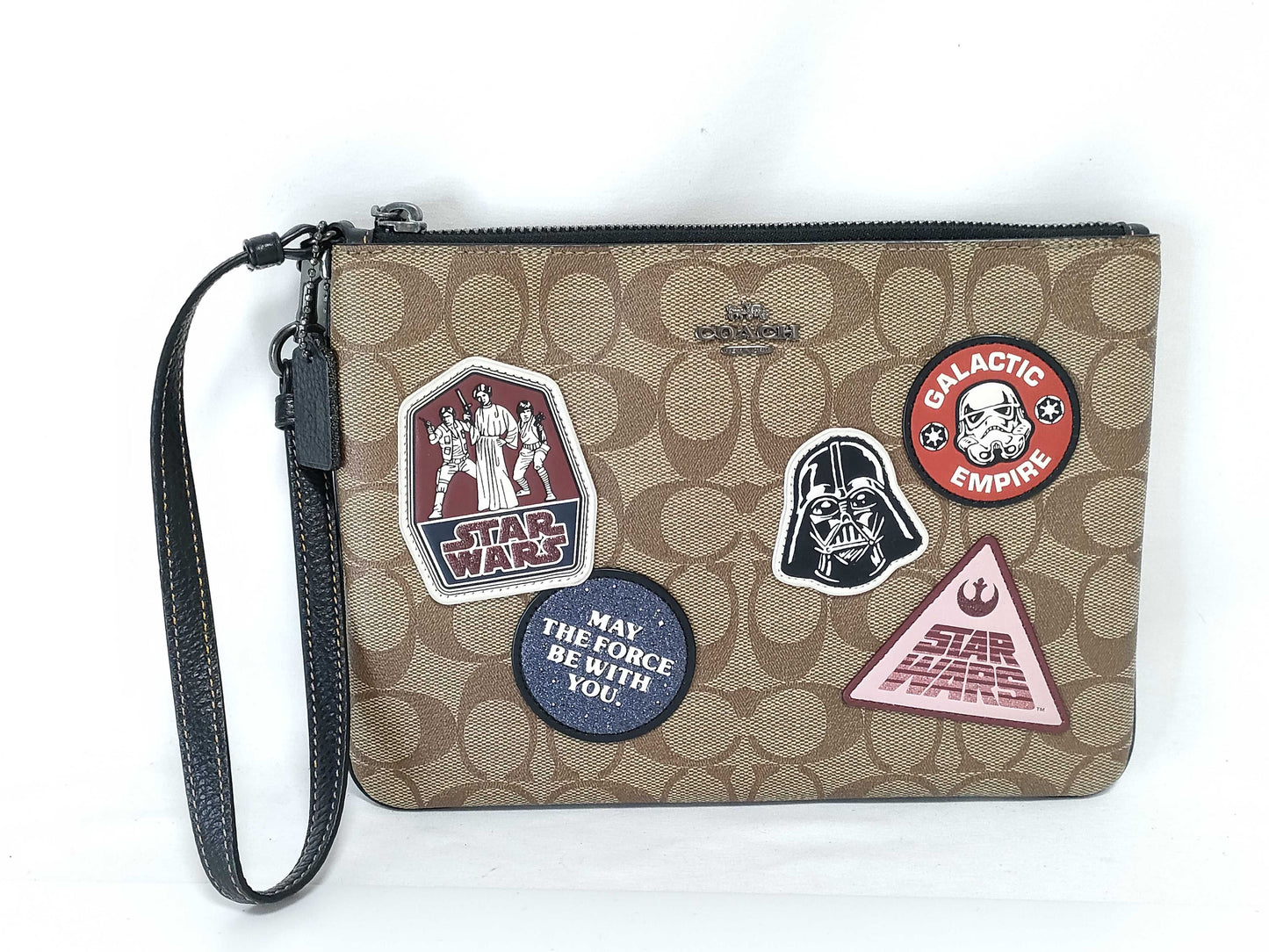 COACH Signature Star Wars Clutch Bag