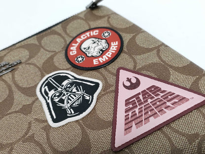 COACH Signature Star Wars Clutch Bag