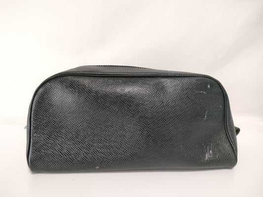 LOUIS VUITTON M30222 Taiga LOUISVUITTON Louis Vuitton Second Bag Taiga Black M30222 Pouch