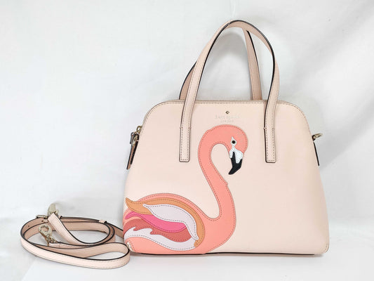 Kate Spade [Kate Spade] Flamingo 2-way handbag Kate Spade handbag
