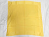 LOUIS VUITTON Monogram Yellow Scarf Silk Large Scarf