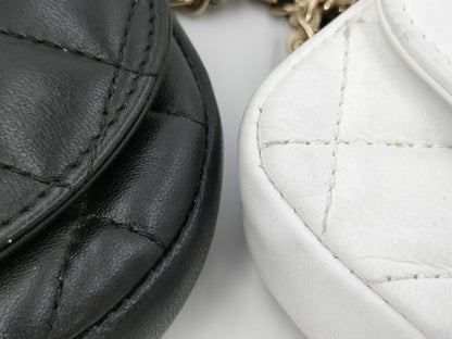 CHANEL Twin Matelasse Lambskin Shoulder Bag, No. 27