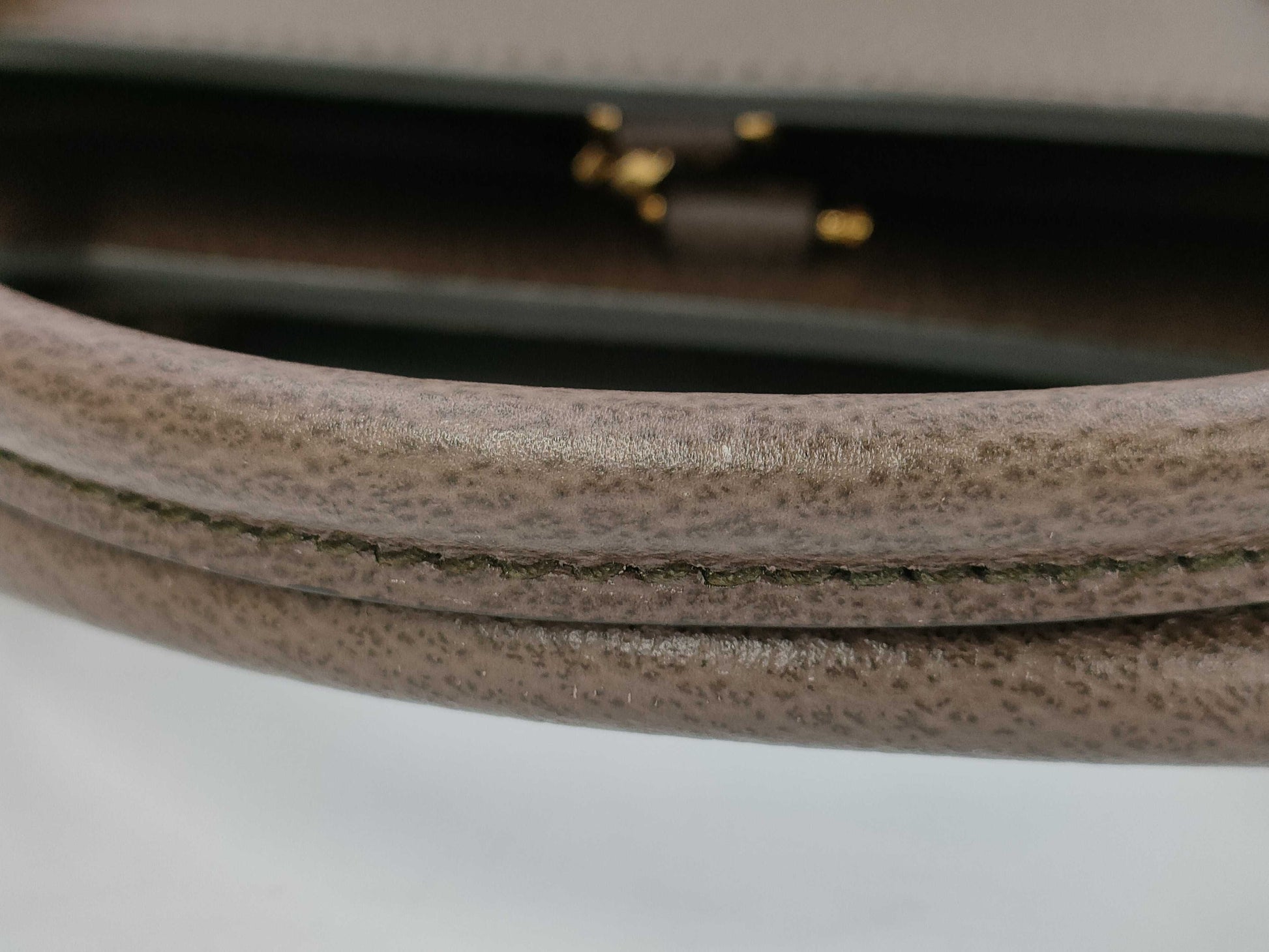 GUCCI 100th Anniversary Model Leather 2-Way Brown Tote Bag