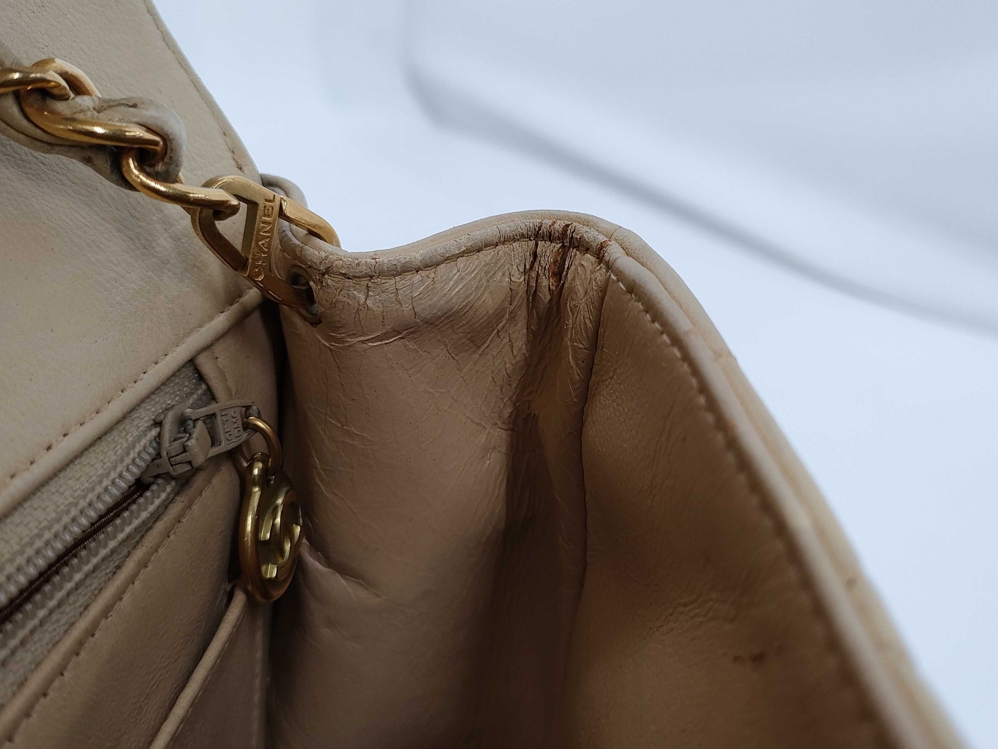 CHANEL Matelasse Diana 25 Lambskin with Gold Hardware, Chain Shoulder Bag, 3rd Series