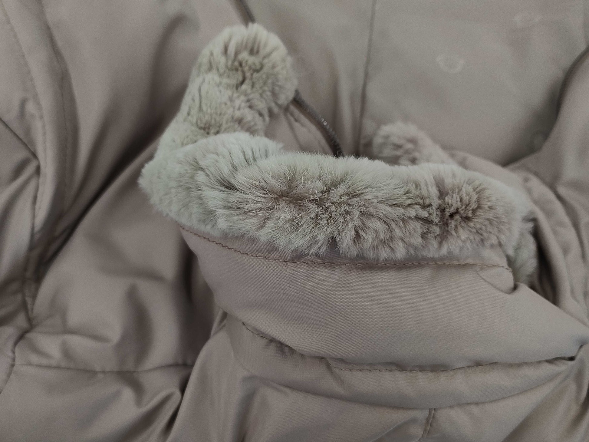 MONCLER Moncler Down Coat Rabbit Fur #1 Coat
