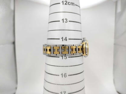 HERMES Pullman PU2.240 1031460 Quartz Women's Watch with Defective Daily Accuracy