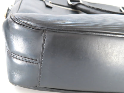 LOUIS VUITTON Epi LV Bag Epi Black Business Bag