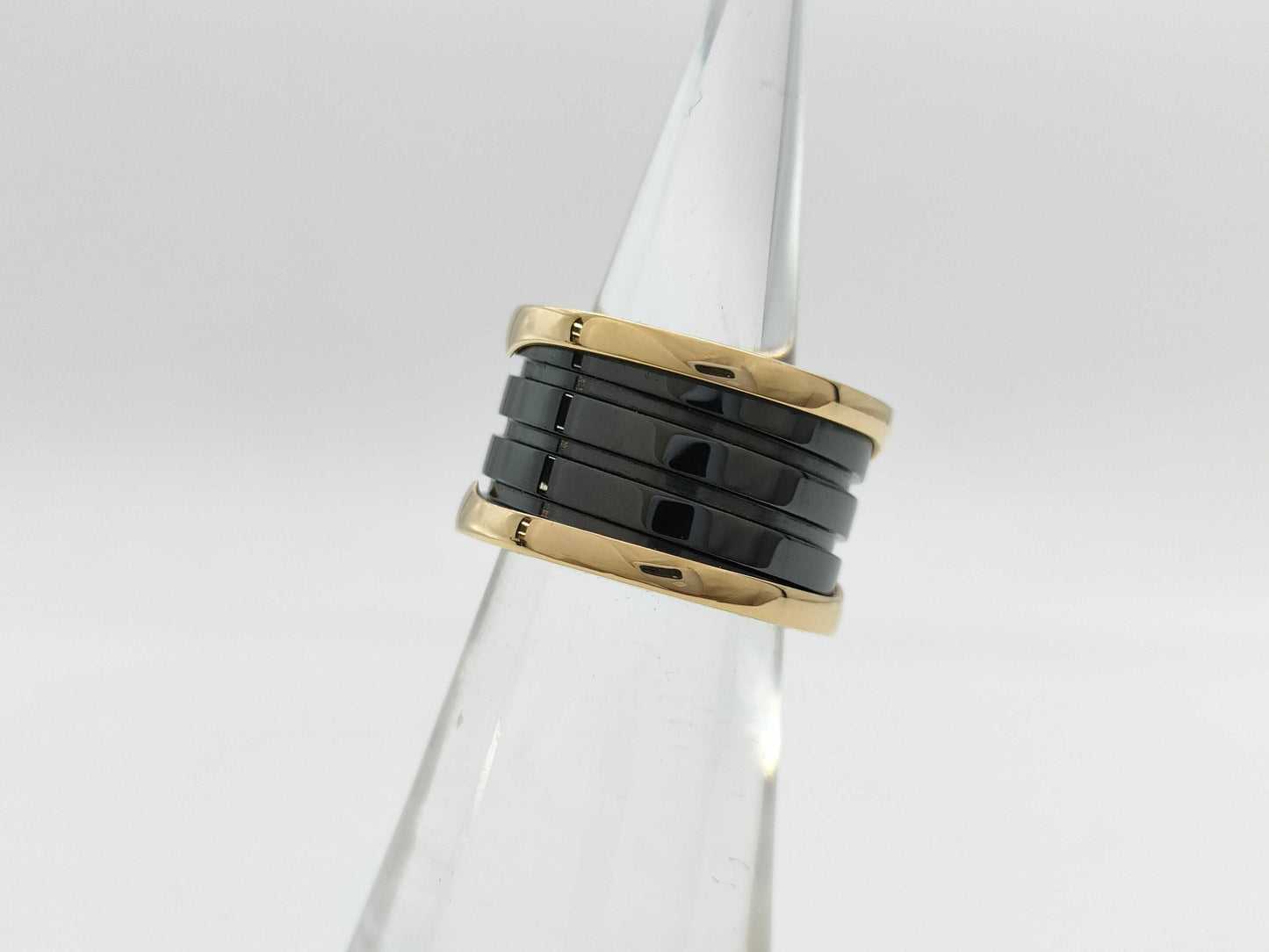 BVLGARI B.zero1 #47 Ceramic PG 750 9.2g Ring 