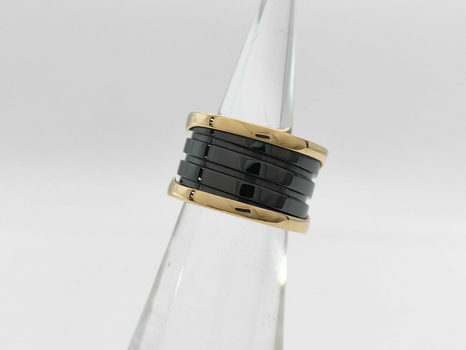 BVLGARI B.zero1 #47 Ceramic PG 750 9.2g Ring 