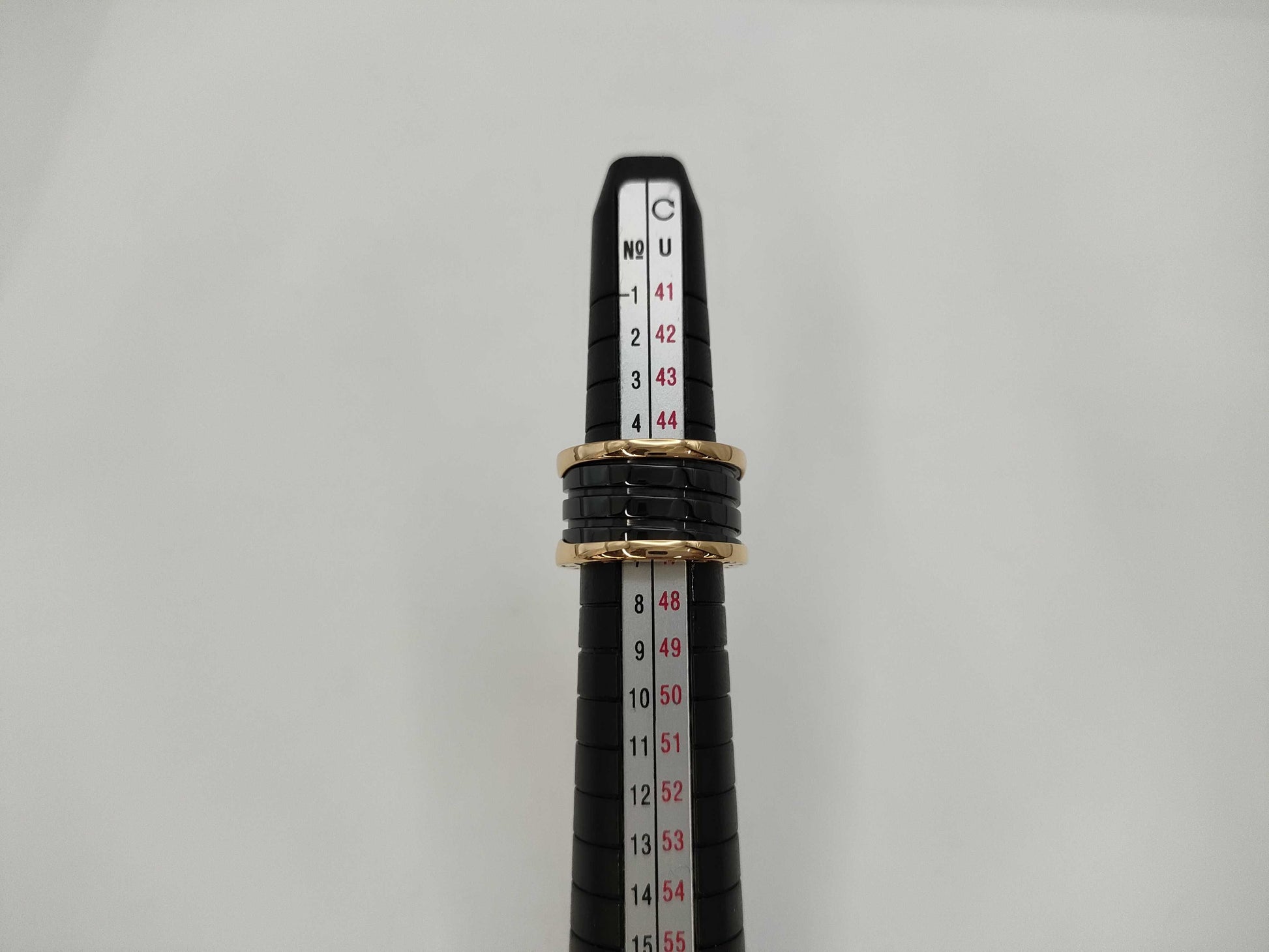 BVLGARI B.zero1 #47 Ceramic PG 750 9.2g Ring 