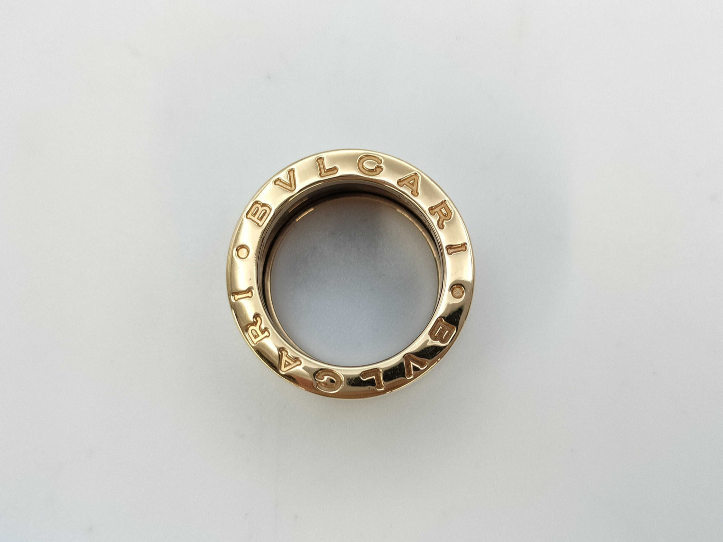 BVLGARI B.zero1 #47 Ceramic PG 750 9.2g Ring 