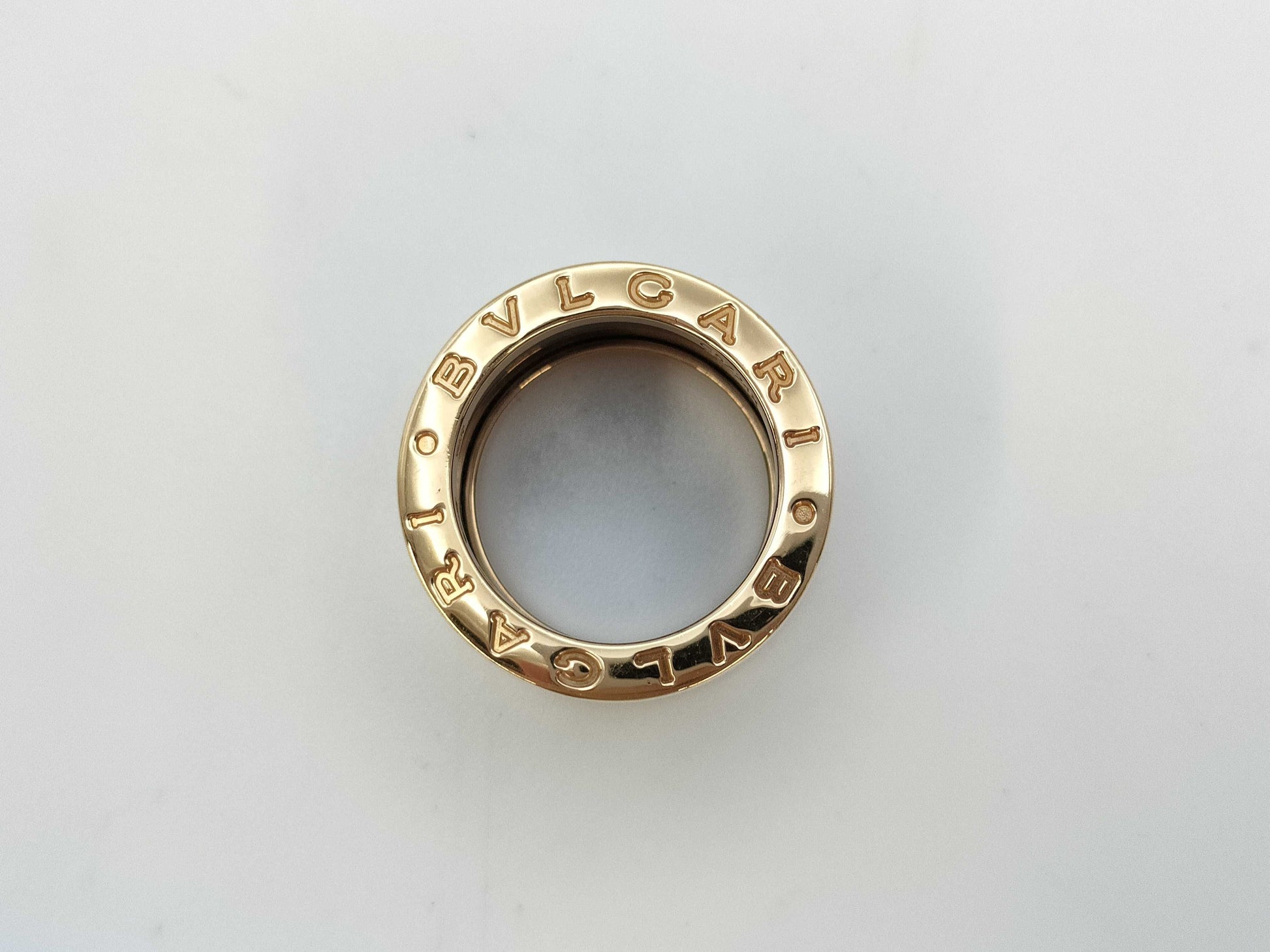 BVLGARI B.zero1 #47 Ceramic PG 750 9.2g Ring 