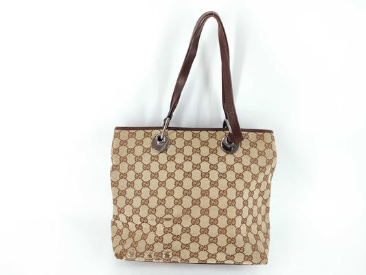 GUCCI GG Canvas Tote Bag