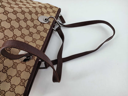 GUCCI GG Canvas Tote Bag