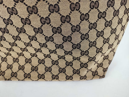 GUCCI GG Canvas Tote Bag