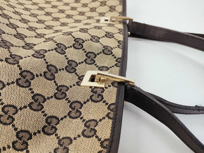 GUCCI GG Canvas Tote Bag
