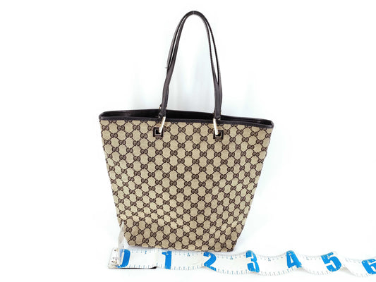 GUCCI GG Canvas Tote Bag